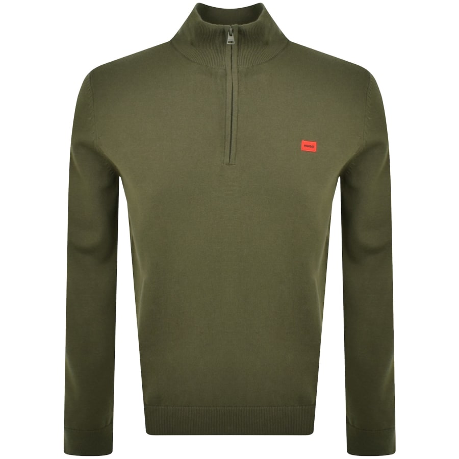 Hugo boss jumper green shop